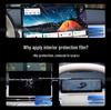 BAIC T5 Interior Protection Kit: Console Stickers, Screen Tempered Film, Steering Wheel, B-Pillar Accessories.