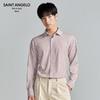 Baoxiniao Men's Striped Business Long-Sleeve Shirt
