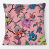 Floral Fantasia Birds And Fruits Plants Art Cushion Cover Pillow Case