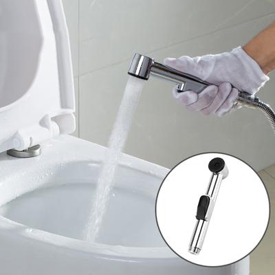 Badezimmer Toilette Handheld Chrome ABS Bidet Sprayer Reinigung Duschkopf Düse