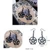 Geometric Star Alloy Earrings For Women Cool Style