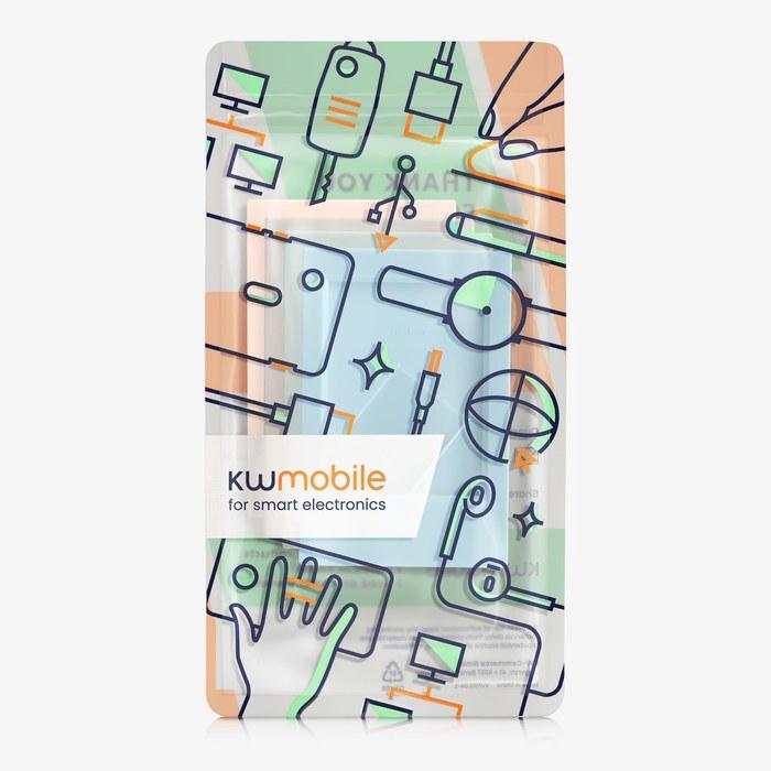 kwmobile 4x Photo Frames for Instax - Photo Stand for Instax Film, Instant Camera 9.2x6.1x0.7cm Light Gray/Light Blue/Light Green/Light