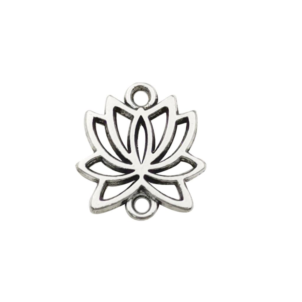 Alloy Flower DIY Jewelry Accessories for Necklace, Bracelet, Key Pendant