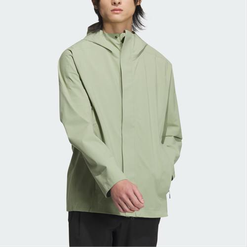 adidas casual sports waterproof, windproof, breathable jacket for men, green