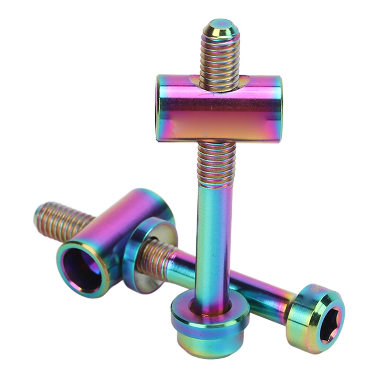 

2 шт. RISK M5 X 40 мм винт для подседельного штыря велосипеда крепежный винт для подседельного штыря велосипедные запчасти своими руками ослепительные