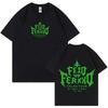 Rapper Feid Vs Ferxxo Falxo 2026 Retro Grafik T-Shirt Unisex Unisex Rundhals Baumwolle T-Shirt Kurze Ärmel Locker und Lässig T-Shirts