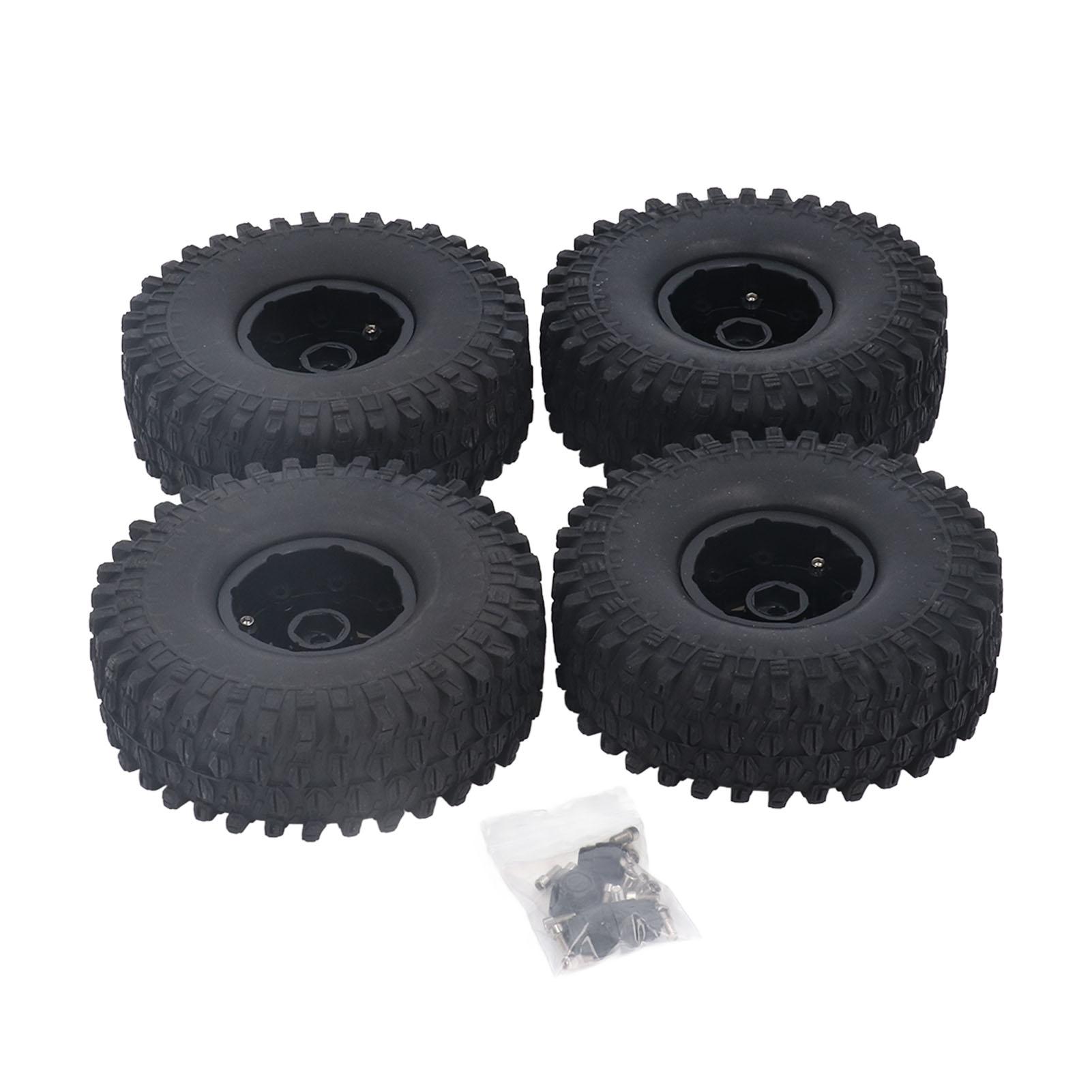 

4 шт. Гумова шина для радіокерованої машини 1,9 дюйма Універсальна шина для радіокерованої машини для скелелазіння для Traxxas для Hsp для Redcat для