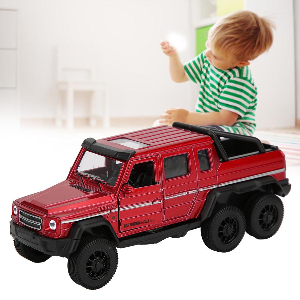 1:32 High Simulation Alloy Car Toy Pull Back Vehicle Model with Light Sound Child Kid GiftRed