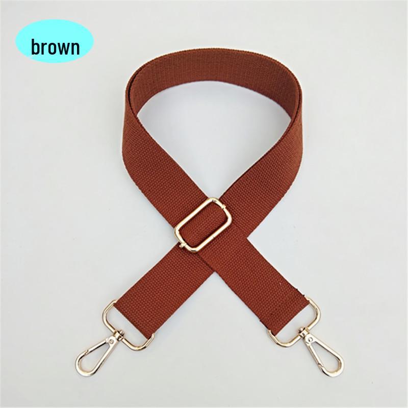 Adjustable Solid Color Crossbody Bag Strap - Unisex, Load-Reducing Shoulder Strap for Bags and School Bags