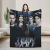 Teen Wolf The Movie  Flannel Blanket Winter  Soft Throw Blanket for Kids Living Room Novelty Bedspread Sofa Bed Cover