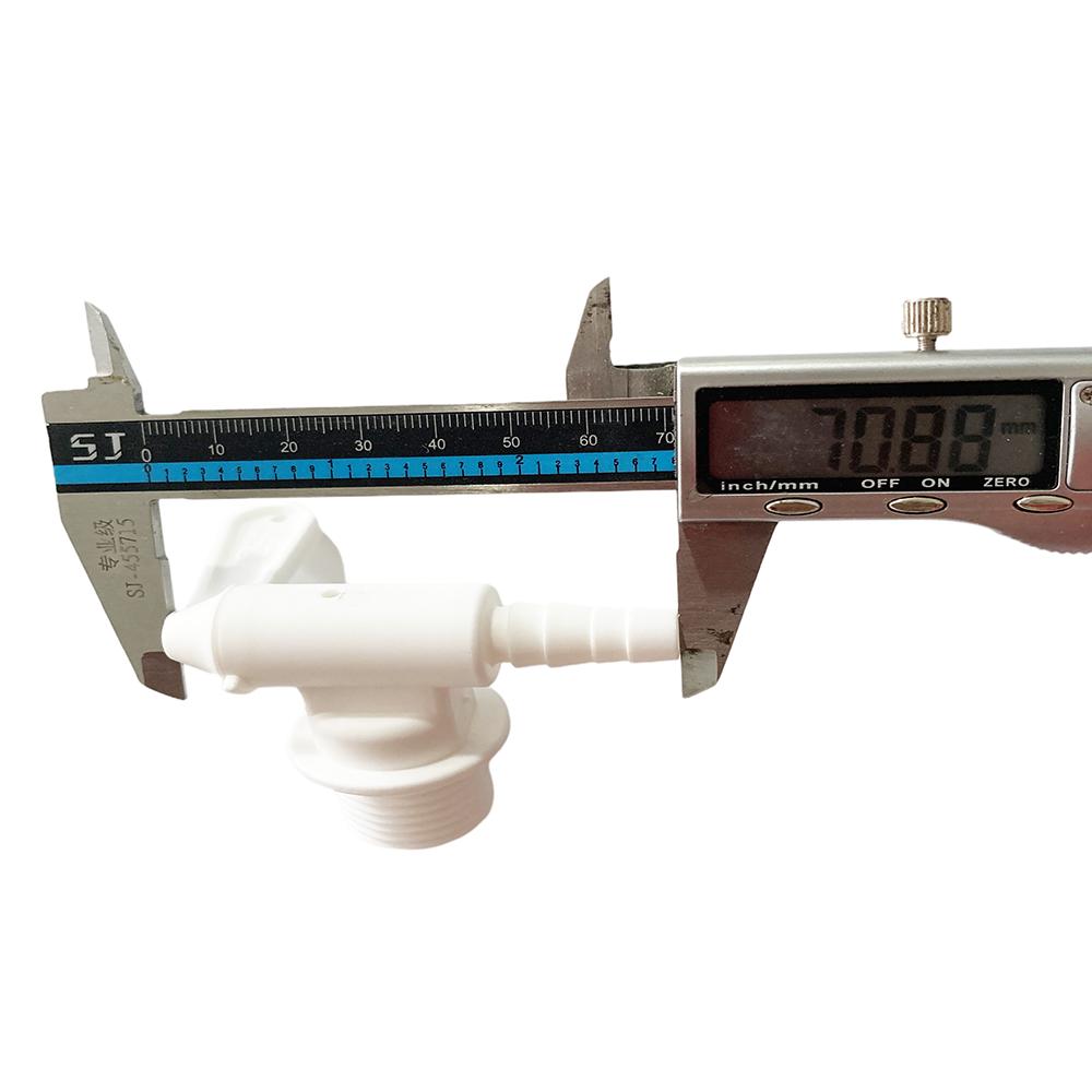 KegLand Fermenter/Plastic Bucket Tap - Adjustable Spout with Bulkhead (24mm Hole)