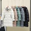 Winter long coat winter new black gold cotton clothes trendy loose bread clothes cotton clothes