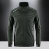 Men's Jacket Spring and Autumn Windproof Elastic Jacket Men's Sports Trench Coat Casual Stand-up Collar Quick-drying Breathable Loose Top