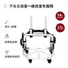 LVYUAN Carry 3 10 Handgepäck 4 360 Grad große Tasche Höhe Keine Montage Festes Seil Gepäck Kommerzielle Handtragekapazität Aluminiumlegierungswagen,