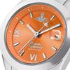 Vivienne Westwood VV292ORSL Women's Silver/Orange Watch [Parallel Import]