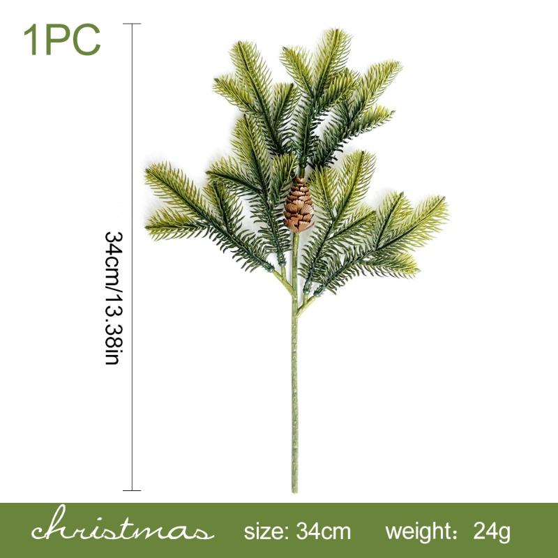 Artificial Christmas Green Plants, Small Bunches, Artificial Red Berries, Home Decoration Ornaments, Flower Arrangement Props