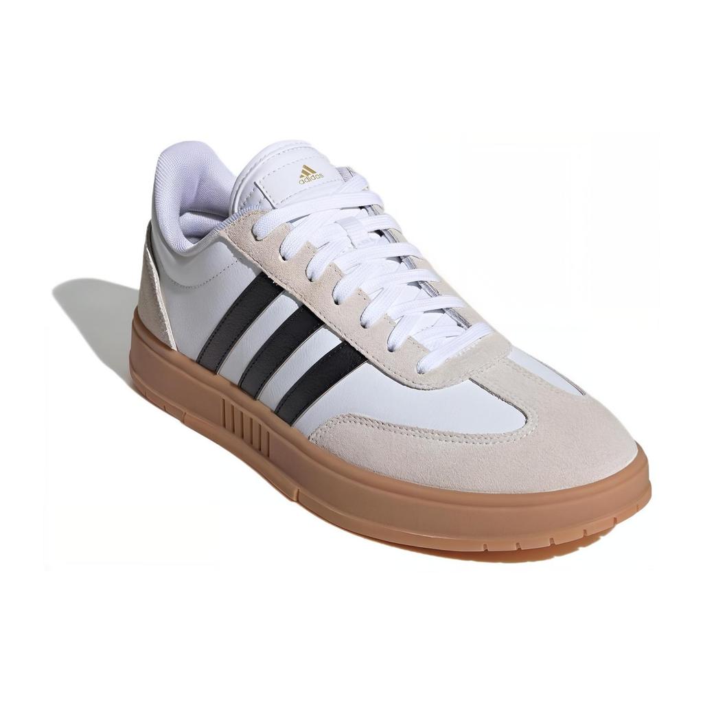 Adidas Gradas White Black Gum Unisex Sneakers Cloud-White Core-Black Matte-Gold IE9044