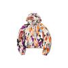 Li Ning Sports Fashion Series Color Block Loose Short Packable Hooded Jacket Women Jacket Multicolor AJDR230-2