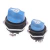 Car Battery Race Rally Switch 50 100 200 300A Blue Battery Disconnector Isolator Cut Off Switch Kit For Rv Motorcycle Truck Boat