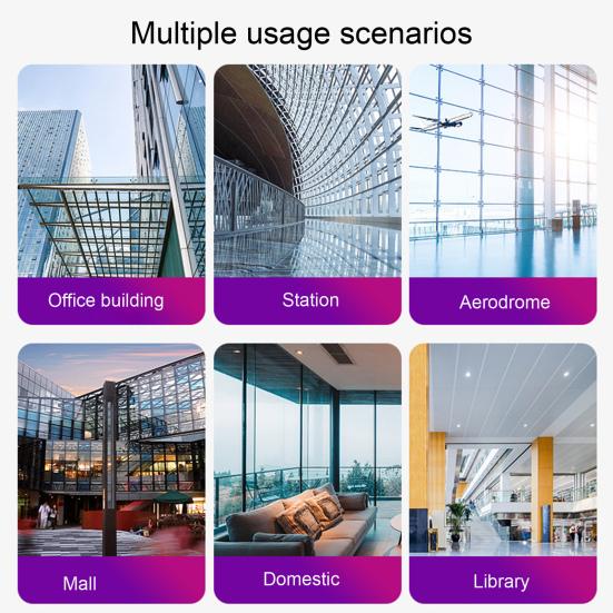 Clemă de sticlă din oțel inoxidabil 304 pentru balustradă neagră, cu garnituri de cauciuc puternice