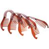 4Pcs Braiding Tools Interlocking Banana Hair Clips Bendable Combs for Women Small Banana Clips for Thin Thick Hair Styling