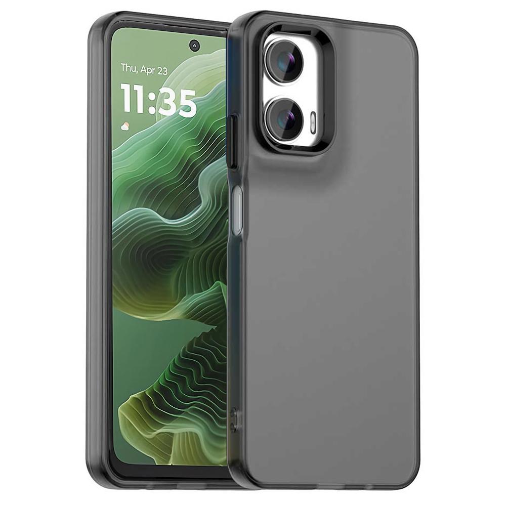 

For Motorola Moto G35 5G Case PC+TPU+PET Matte Anti-Drop Phone Back Cover D