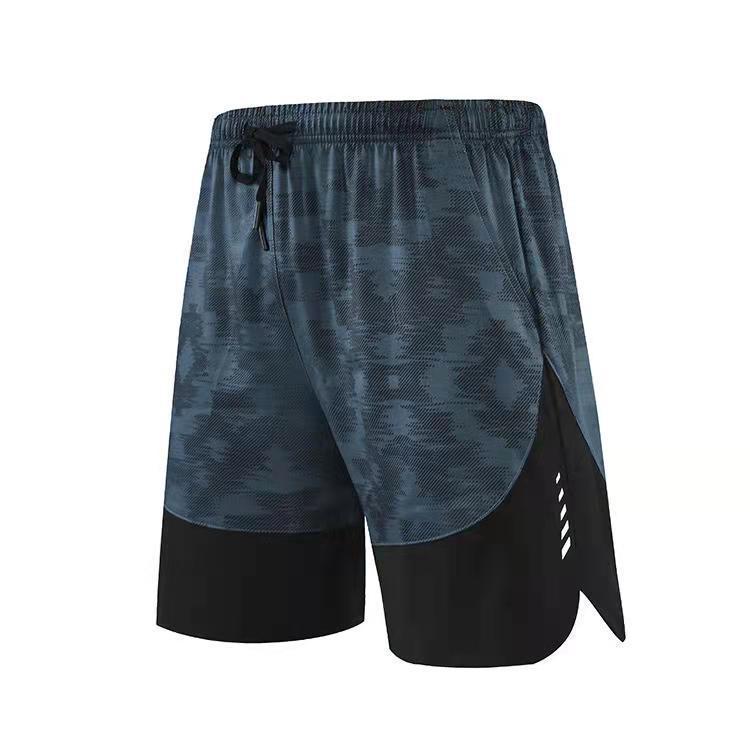 2023 Men s Summer Quick-Dry Camo Running Shorts, Outdoor Fitness Training XL темно-зеленого