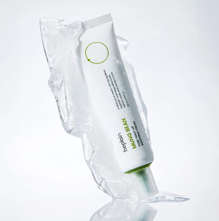 

Beplain Mung Bean Pore Tight-Up Soothing Cream 60ml — Lightweight Pore Care & Soothing Moisturizer 01EA