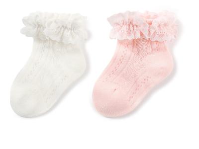Luxuriöse Spitzen-Babysocken für Mädchen [ZGKULAEAOW] Babys, Kinder, Kinder, Socken, (9-11 cm)