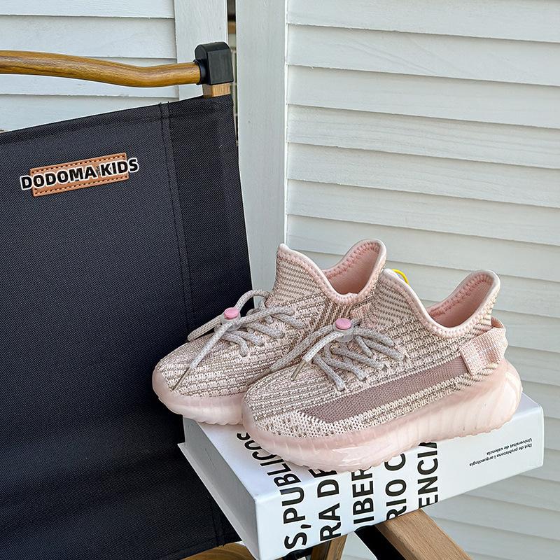 

Brand children s coconut shoes spring and summer new boys and girls one-pedal mesh shoes breathable running shoes medium and older children s sp 32 yards inner length 20.6cm