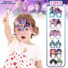 Kpop Demon Hunters Glasses Birthday Party Decorations Racing Glasses Masks Children's Birthday Party Photography Props Party