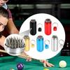 Pool Cue Tip Repair Tool Snooker Cue Tip Shape Professional Aluminum Portable