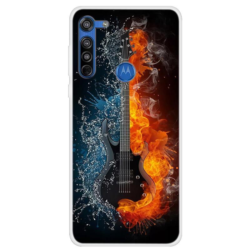 Moto G8 Power Kılıfı Yumuşak Silikon Arka Kılıf Motorola Moto G8 Plus Telefon Kılıfı İçin Moto G8 Power Lite G 8 G8+ Sevimli Kapaklar