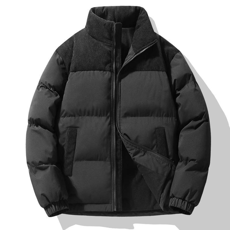 A New Style of Cotton-padded Winter Jacket with Added Fleece and Thickened Warmth