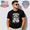 Raised On 90s Hip Hop Cassette Graphic T-Shirt
