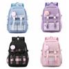 Harajuku Student Backpack Nylon Korean Style School Bag Casual Shoulders Bag  Girls