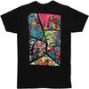Men's Neon Panels T Shirtheer Black