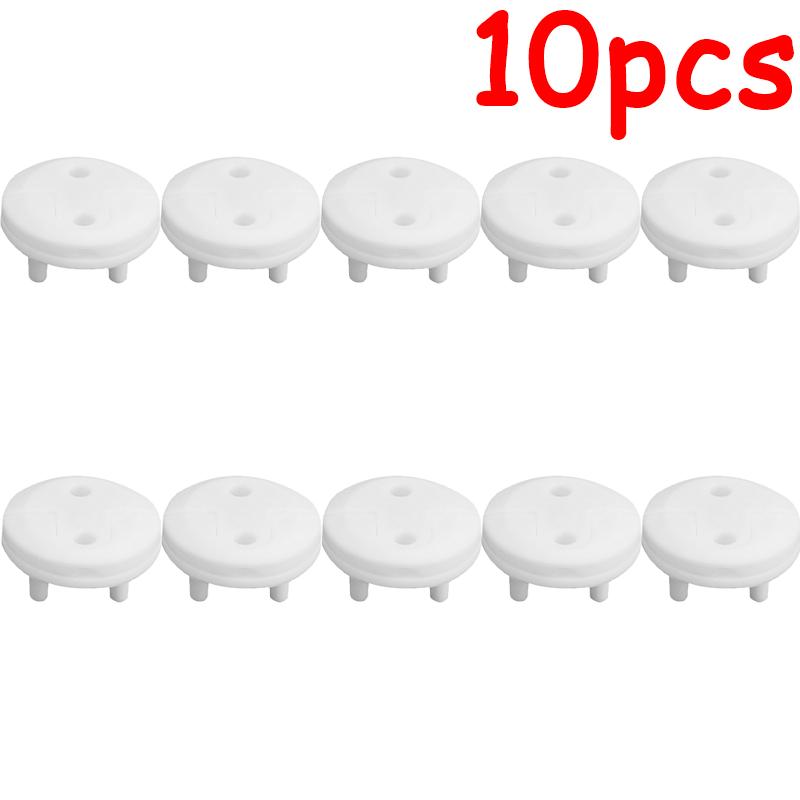 1-30Pcs Electrical Safety Socket Protective Cover Baby Care Safety Guard Protection Counter Electric Shock Rotate Protectors