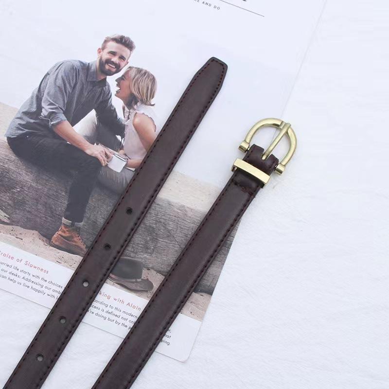 

This Is A Fashionable and Versatile Women s Jeans with A Black Trendy New Belt In An Ins Style 105cm