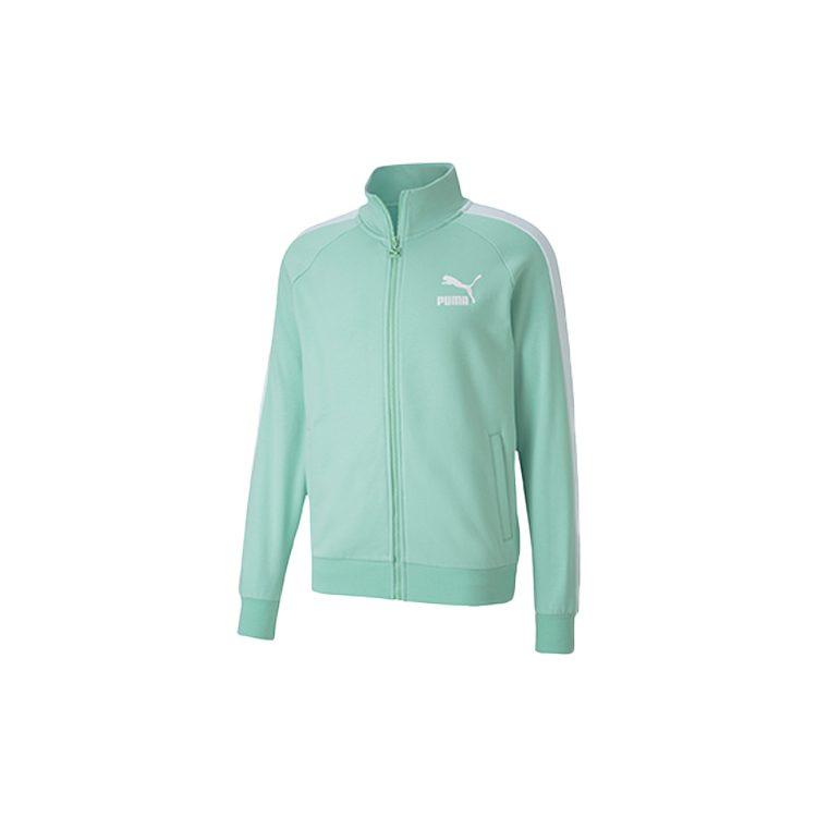Puma Jackets Men's Verdant Green Stand Collar Moderate Other 595976-32