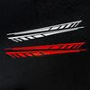 2Pcs Motorcycle Body Decal Waistline Side Skirt Stripe Graphics Removable Sticker for E-bike Fit