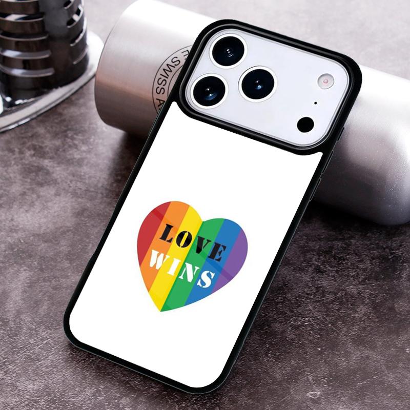 Gay Pride Flag LGBT soft Phone Case for iPhone 17 16 15 Pro Max Air 14 13 12 11 Plus Shockproof Cover