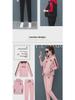 Women's Plus Size Velvet Sportswear: Thickened Three-Piece Suit for Autumn/Winter 2023 Casual Fashion