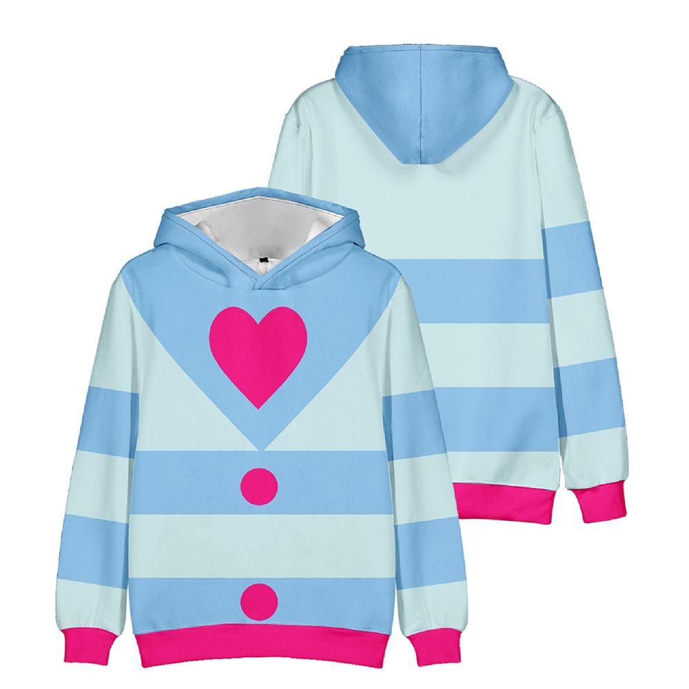 

Fizzarolli Cosplay Hoodies Helluva Boss Anime Graphic 3D Print Sweatshirts Long Sleeve Casual Hooded Pullovers Winter Hoody XXXL