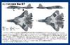 SNM Series Russian Fighter Painted Complete Product SNM15 PIT-ROAD 1/144 Su-57 (Airplane)