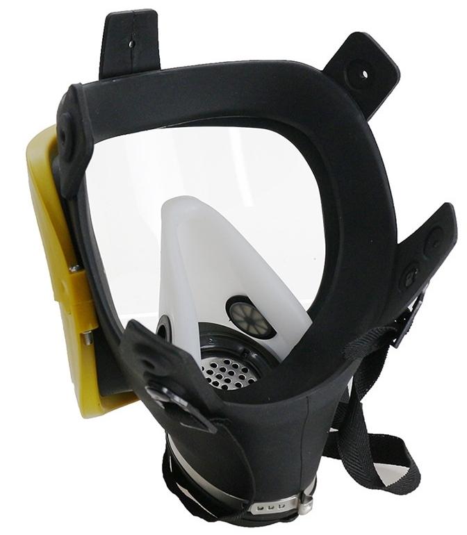 Show Max Gas Mask Black-Yellow