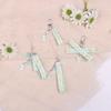 Fashionable Printed Ribbon Keychain Bag Ornament Portable Key Chain Bag Dangler
