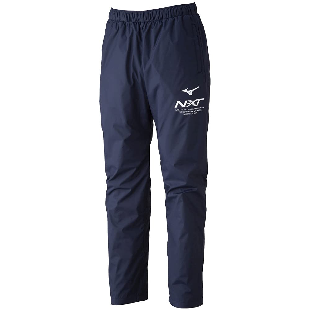 

Mizuno Breath Thermo Warmer Тренировочные глубокие брюки L N-XT, Влагоотводящие, Теплогенерирующие, Защита от холодной погоды, Одежда, 32JF1740, Темно-синий,