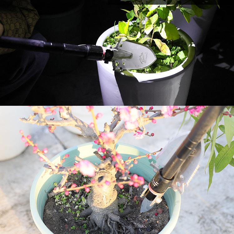 Manganese Steel Portable Folding Military Shovel - Multifunctional Tool for Outdoor and Vehicle Use