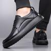 New Autumn and Winter Business Casual Leather Shoes Soft Surface Soft Sole Derby Shoes